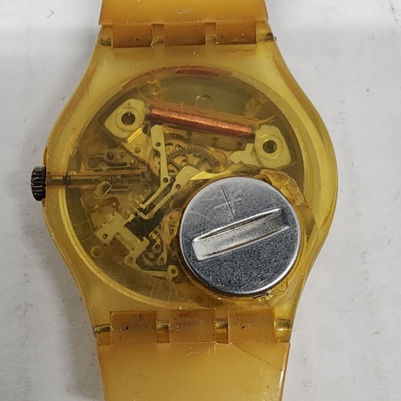 Vintage Swatch Watch Gulp Massimo Giacon Cartoon Swiss Watch 1991 - Picture 5 of 5